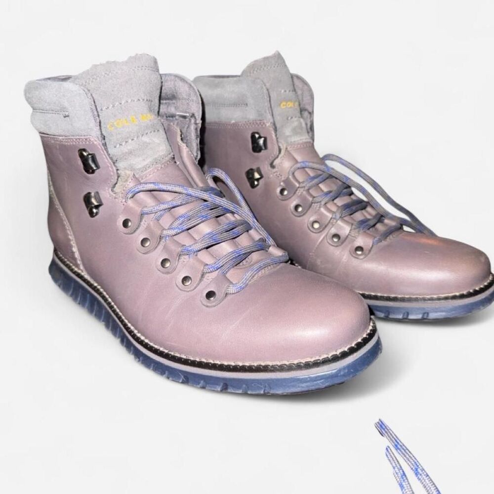 Cole-haan Men's Grey and Navy Boots